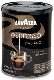 Lavazza Caffe Espresso Kawa Mielona 250g puszka