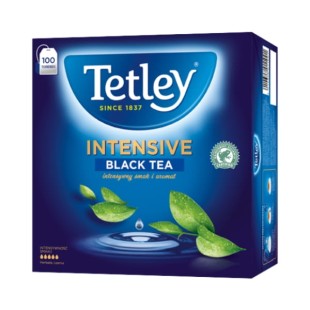Herbata TETLEY INTENSIVE BLACK TEA czarna ekspresowa 100 torebek 200g