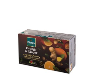 Dilmah herbata ekspresowa Orange & Ginger pomarańcza imbir 20 torebek
