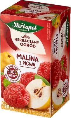 Herbapol Herbaciany Ogród owocowo-ziołowa malina z pigwą.jpg