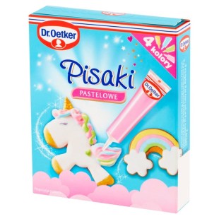Dr.Oetker Pisaki Pastelowe 76 g do ciast 4x19g 