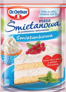 Dr.Oetker Masa Śmietanowa Śmietankowa 56 g