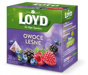 LOYD Herbata Owocowa Owoce leśne 20 piramidek 