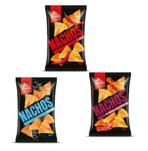 Zestaw Fanex Nachos 500 g chili bekon solone 