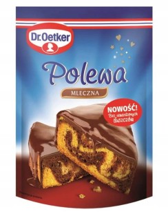 Dr.Oetker Polewa do ciast mleczna 100 g 