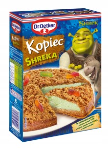 Dr.Oetker Ciasto w proszku Kopiec Shreka 301 g
