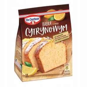 Dr.Oetker Babka o smaku cytrynowym 375 g