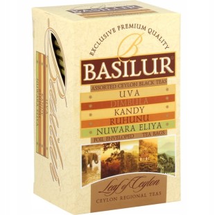 Basilur Leaf of Ceylon - Assorted - 25 x 2 g