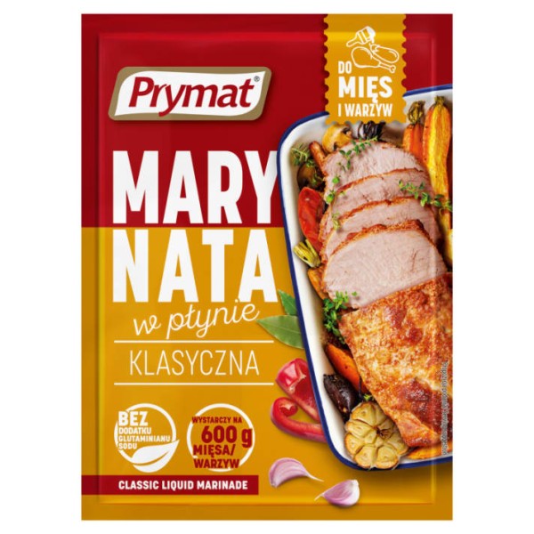 Prymat Marynata w płynie klasyczna do mięs 66 ml