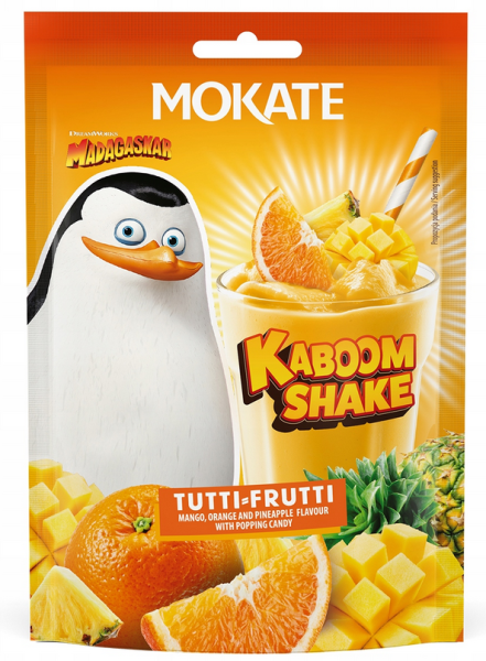 NAPÓJ W PROSZKU KABOOM SHAKE MOKATE 30G TUTTI FRUTTI CUKIER STRZELAJACY