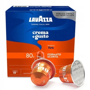 Kapsułki NESPRESSO LAVAZZA Crema e Gusto FORTE 80 kaps.