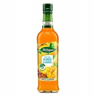  HERBAPOL MANGO ANANAS dodatek do napoju SYROP suplement diety 420 ML
