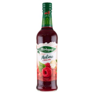  HERBAPOL Syrop Malina z dziką różą 420 ml
