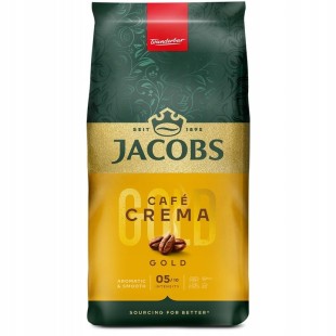 Kawa ziarnista Jacobs Crema Gold 1kg, Intensywność 5/10
