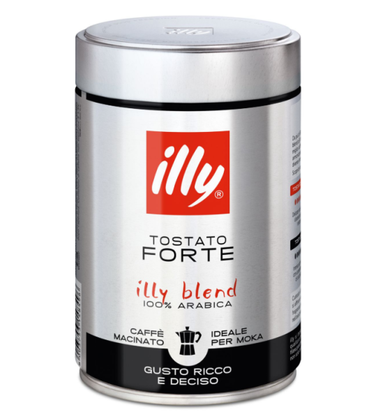 Illy tostato forte kawa mielona puszka 250g