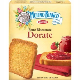 MULINO BIANCO Włoskie Sucharki Zbożowe Fette Dorate 315 g