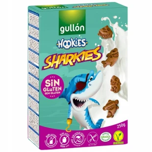 GULLÓN Ciasteczka Bezglutenowe Dibus Sharkies 250g