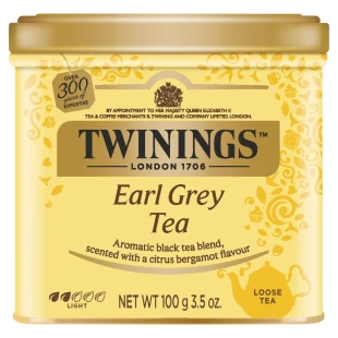 Twinings Earl Grey Czarna herbata liściasta 100 g