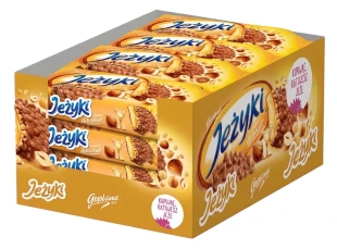 Jeżyki w czekoladzie Advocat 140g - 20 sztuk w kartonie (20X140G) 2,8kg