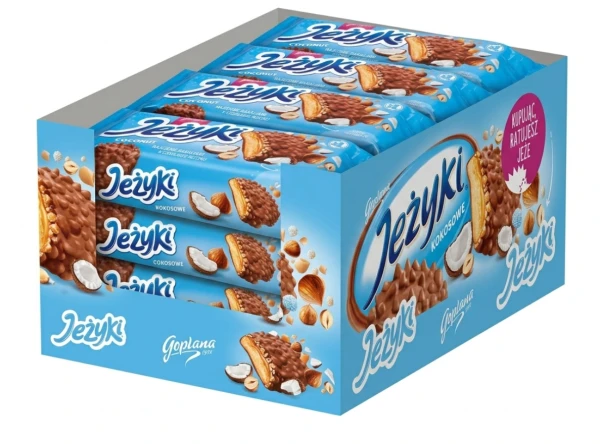 Jeżyki w czekoladzie Kokos 140g - 20 sztuk w kartonie (20X140G) 2,8kg.png