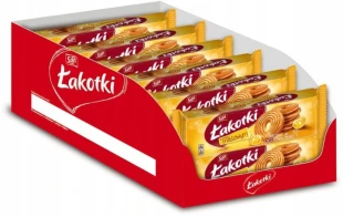San Łakotki Maślane herbatniki 12 x 168 g ciastka kruche ciasteczka