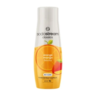 SodaStream syrop pomarańcza mango bez cukru, koncentrat napoju 440 ml